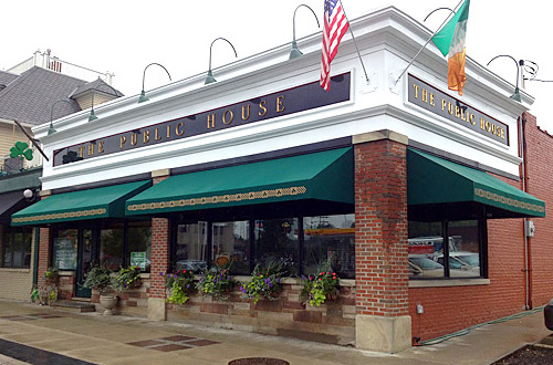 New Awnings at Public House, Cleveland